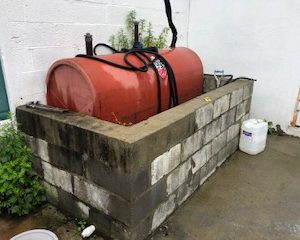 Above Ground Oil Tank